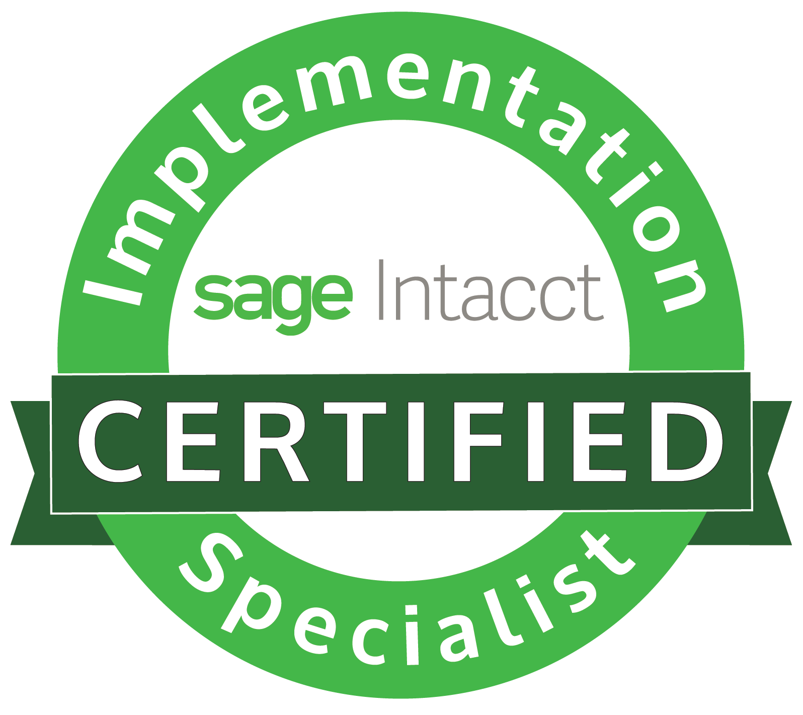Sage Intacct Sales Certified Implementer